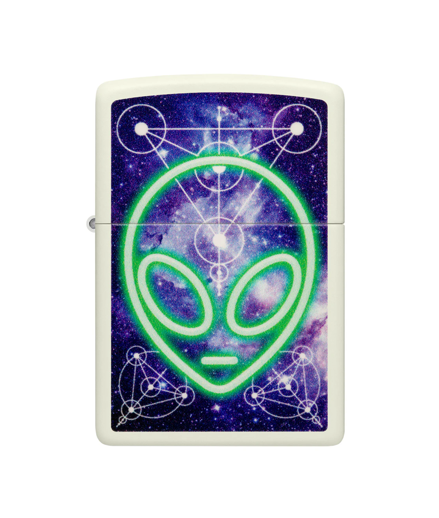 Zippo Glowing Alien Design #46288