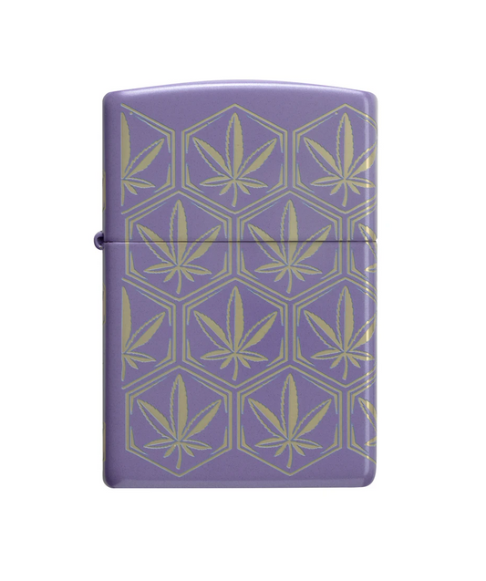 Zippo Honeycomb Cannabis Design #46855