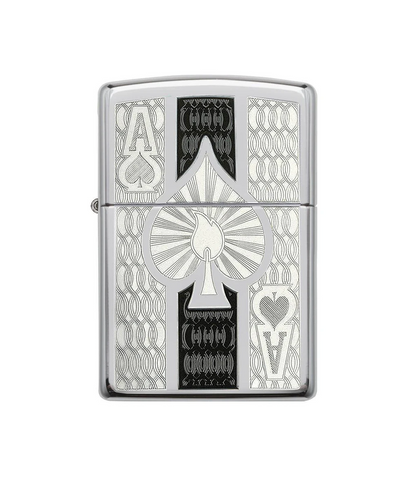 Zippo Intricate Spade Design #24196
