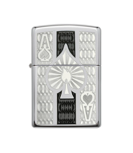 Zippo Intricate Spade Design #24196