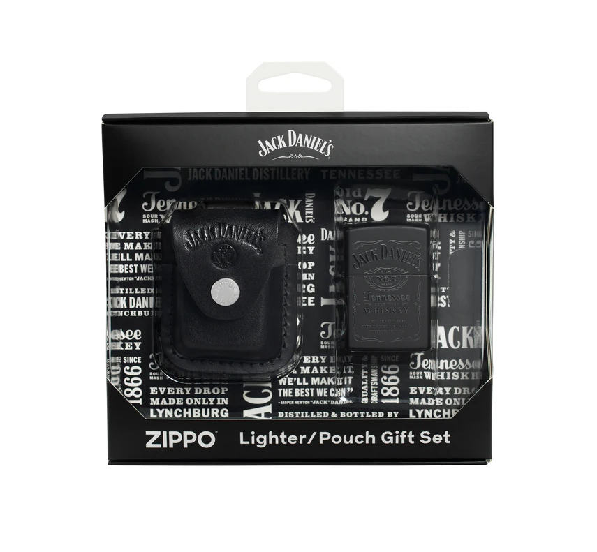 Zippo Jack Daniel's® Lighter and Pouch Gift Set #48460