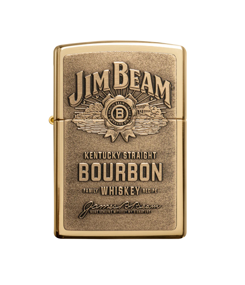 Zippo Jim Beam® Brass Emblem #254BJB