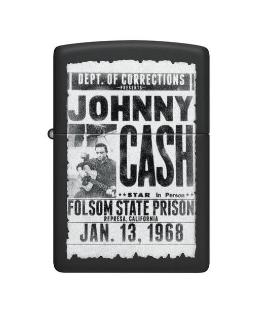 Zippo Johnny Cash Folsom State Design #46490