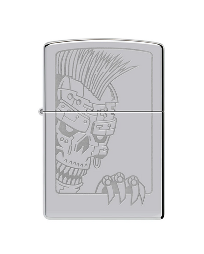 Zippo Mohawk Skull Design #46426