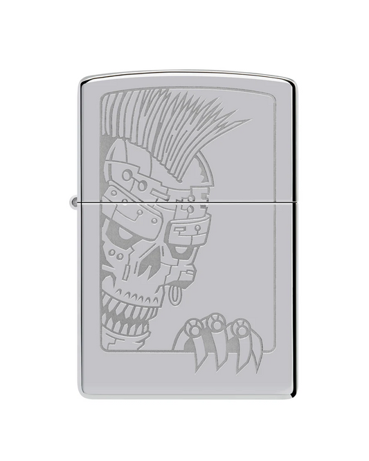 Zippo Mohawk Skull Design #46426
