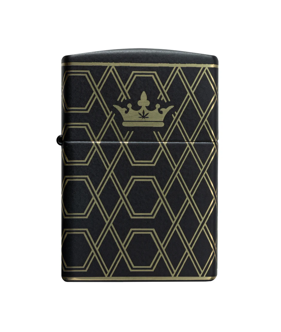 Zippo Queen of Bud Honeycomb Design #46684