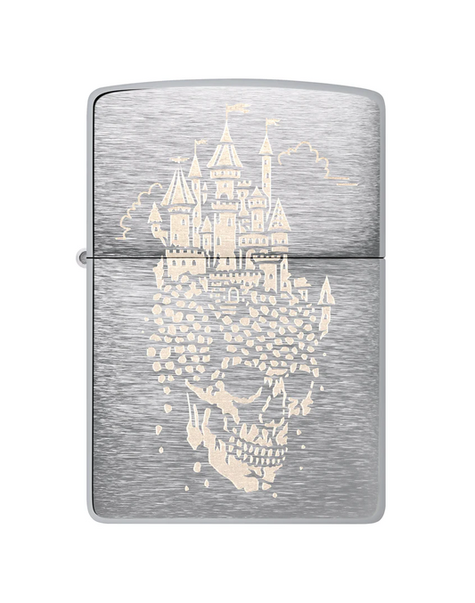 Zippo Skull Castle Design #46477