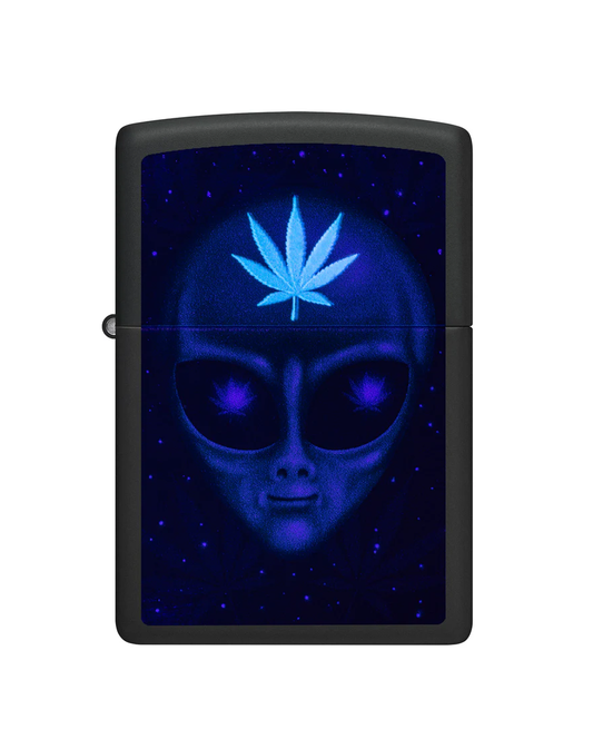 Zippo Alien Leaf Design #46708