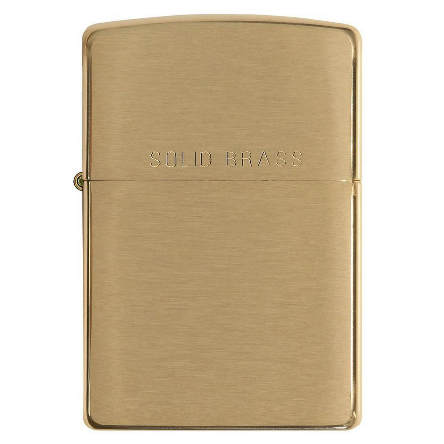 Zippo brushed brass #204
