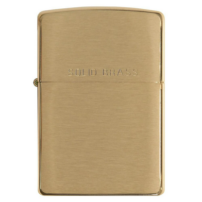 Zippo brushed brass #204