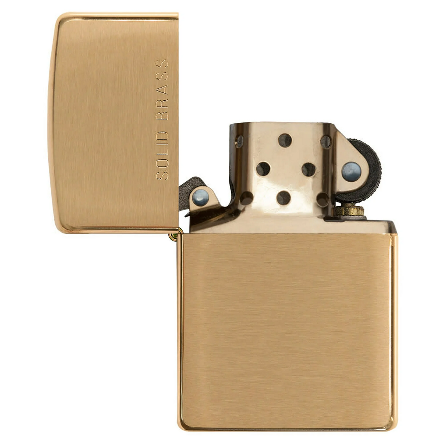 Zippo brushed brass #204