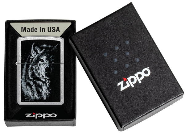 Zippo Lindsay Kivi - Shadow Wolf #46149