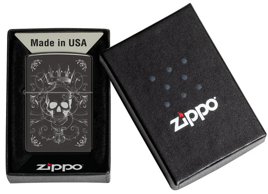 Zippo Royal Skull Design #46699