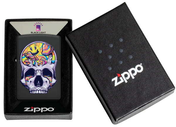 Zippo Skull Moon Design #48737