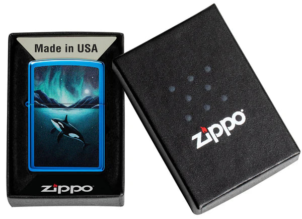 Zippo Whale Design #48984