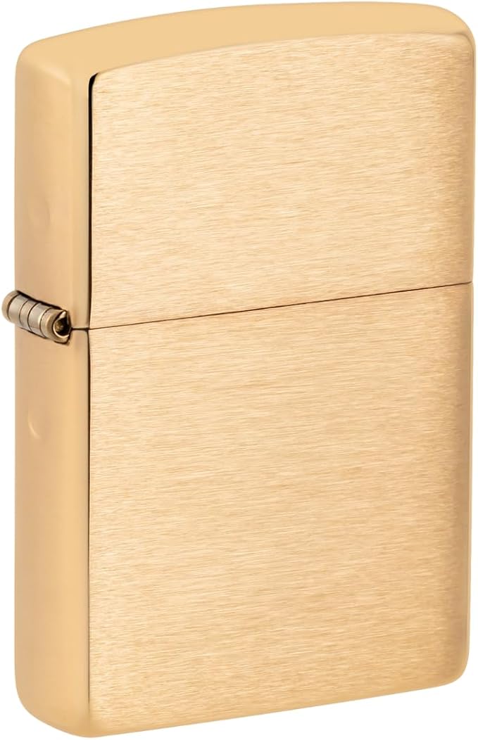wholesale Zippo brushed brass #204B