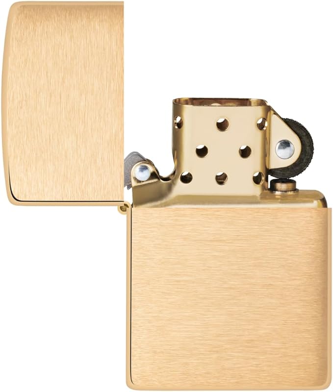 wholesale Zippo brushed brass #204B