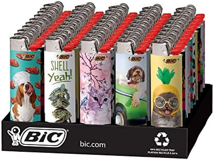 Bic Animal lover Lighters 50ct