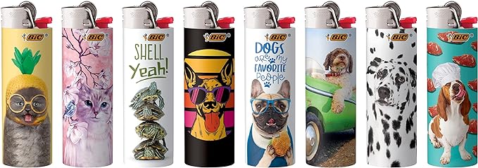 Bic Animal lover Lighters 50ct