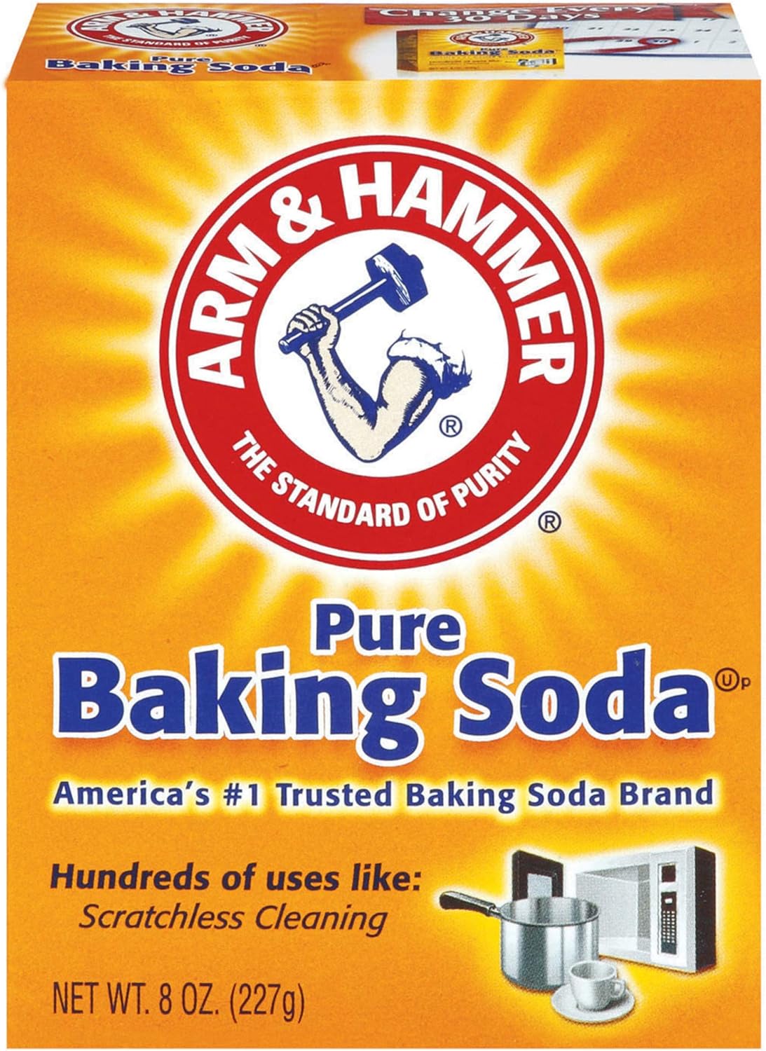 Arm & Hammer Baking Soda 8oz 6/bx