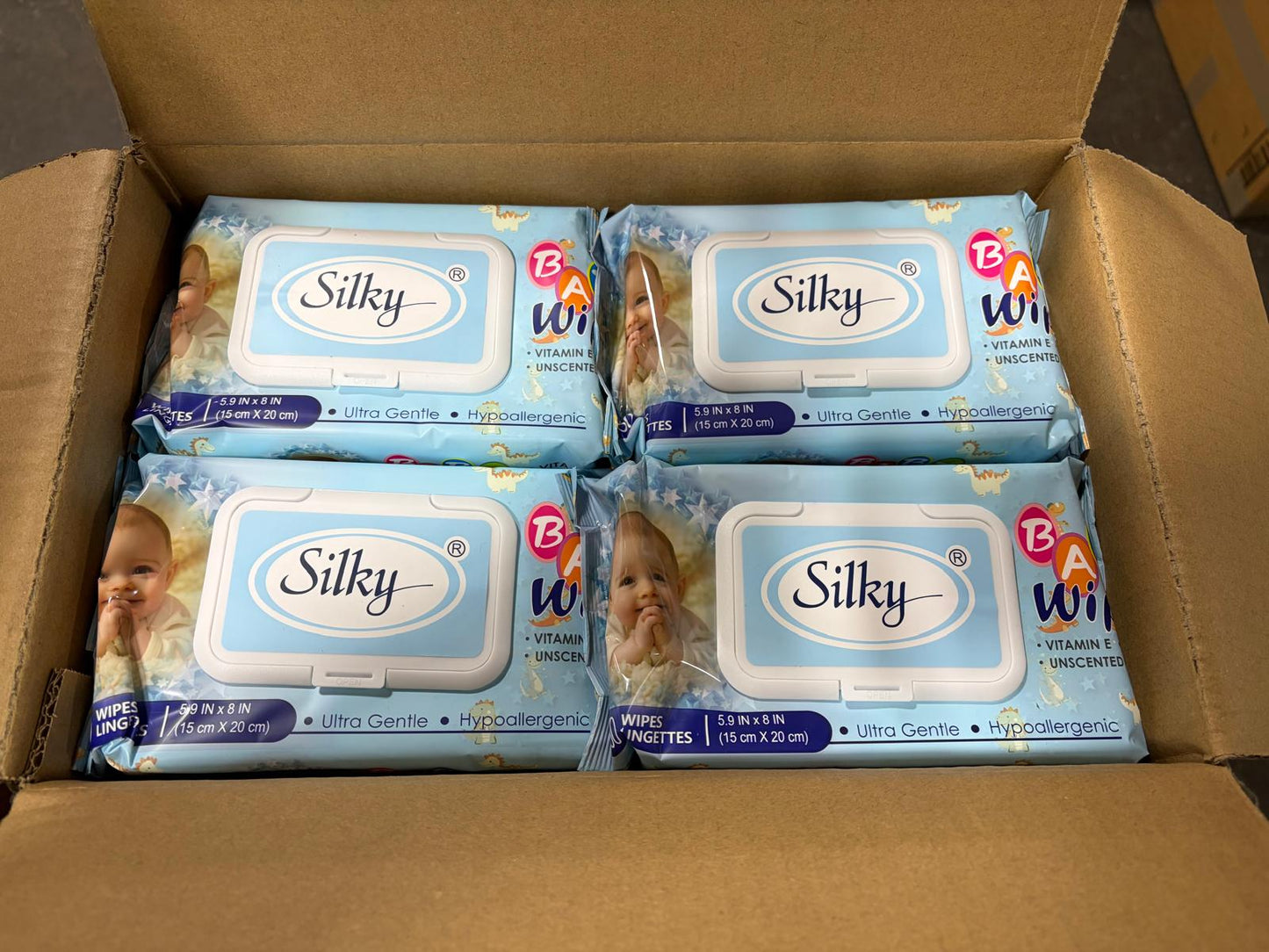 Baby Wipes 80ct 12/bx