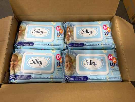 Baby Wipes 80ct 12/bx