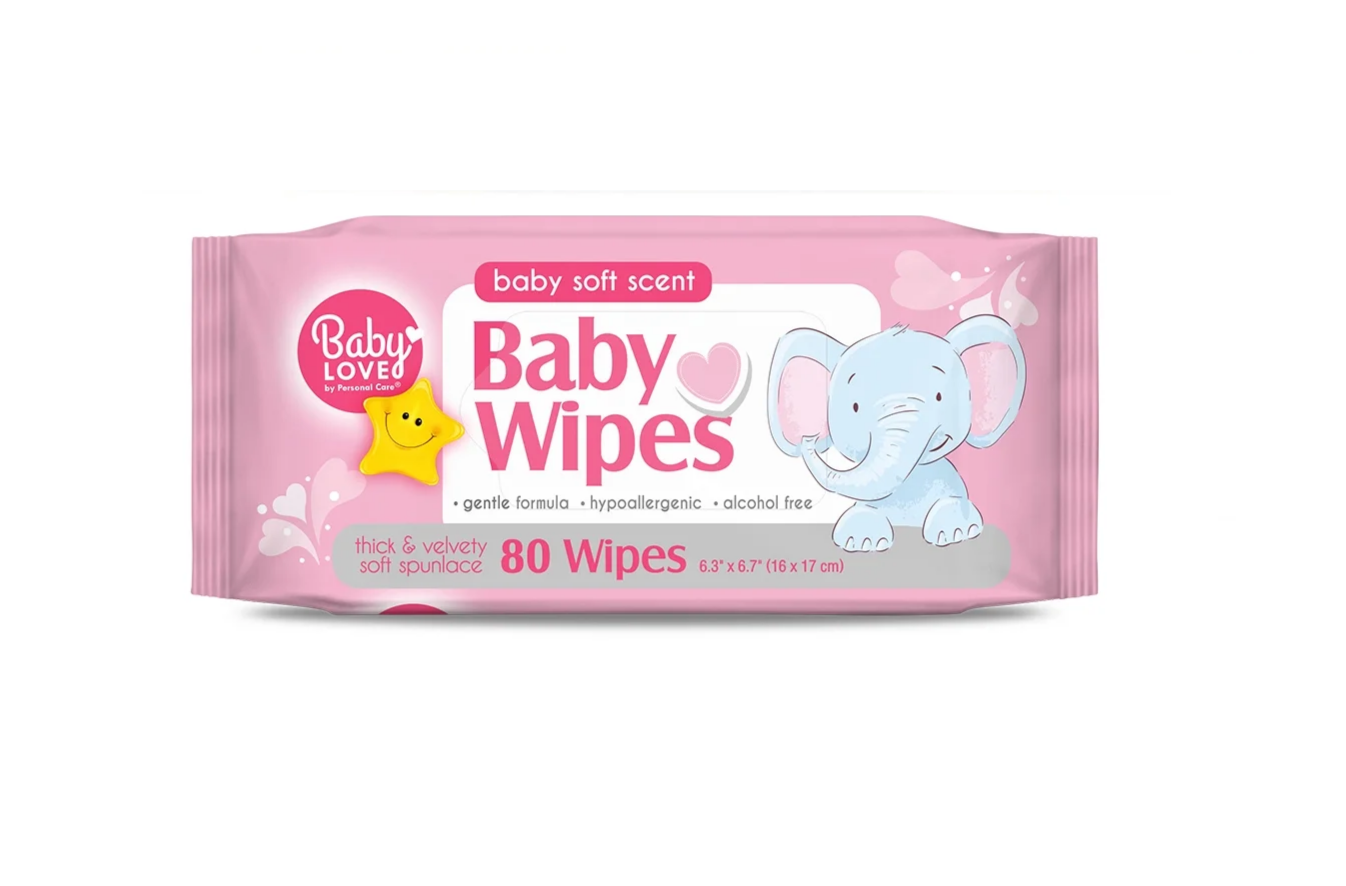 Baby Wipes 72-80ct 12/bx