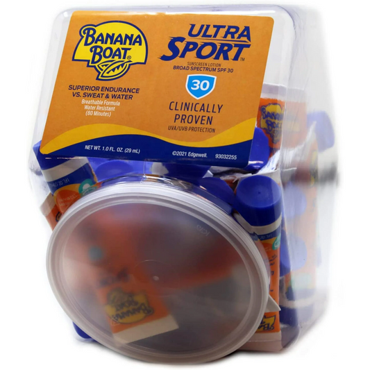 wholesale Banana Boat Sunblock 1oz 30 Spf 24/Jar