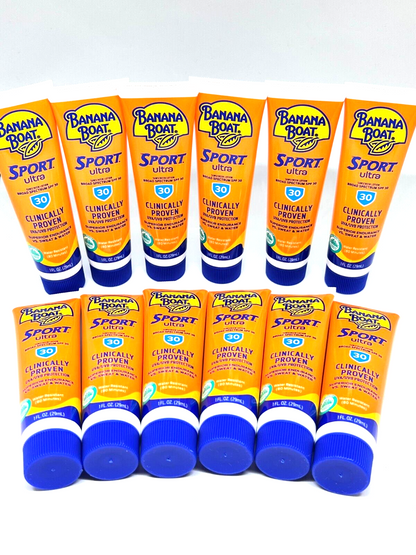 wholesale Banana Boat Sunscreen 1oz, 30spf 12/bx