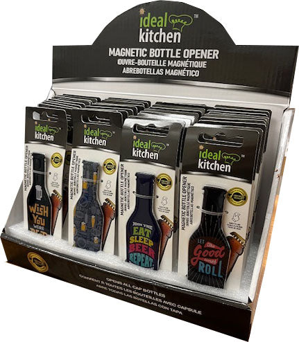 Beer Shape Magnetic Bottle Opener 36/display