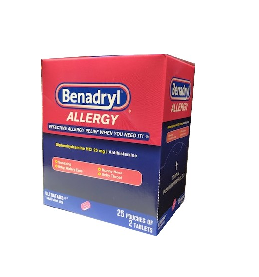 Benadryl Allergy 25 / 2 pks