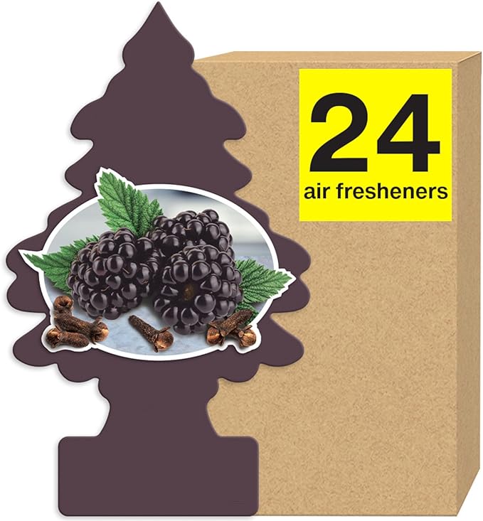 Little Tree Air Freshener Blackberry Clove 24bx