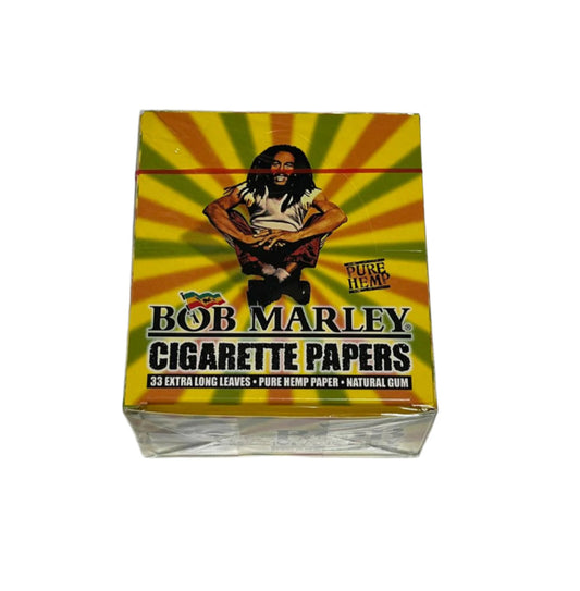 Bob Marley Cigarette Paper Pure Hemp King Size 50/bx