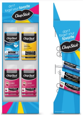 Chapstick 48/ct Blister Carded Display