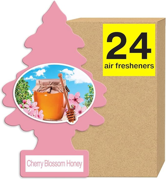 Little Tree Air Freshener Cherry Blossom Honey 24bx