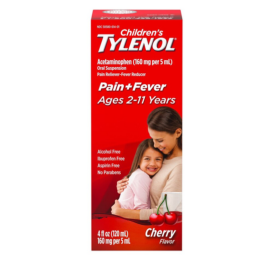 Children's Tylenol 4oz Liquid Bottle 6/bx