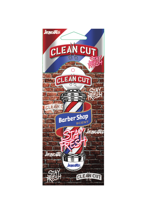 Clean Cut Barber Shop Air Freshener 12/ct