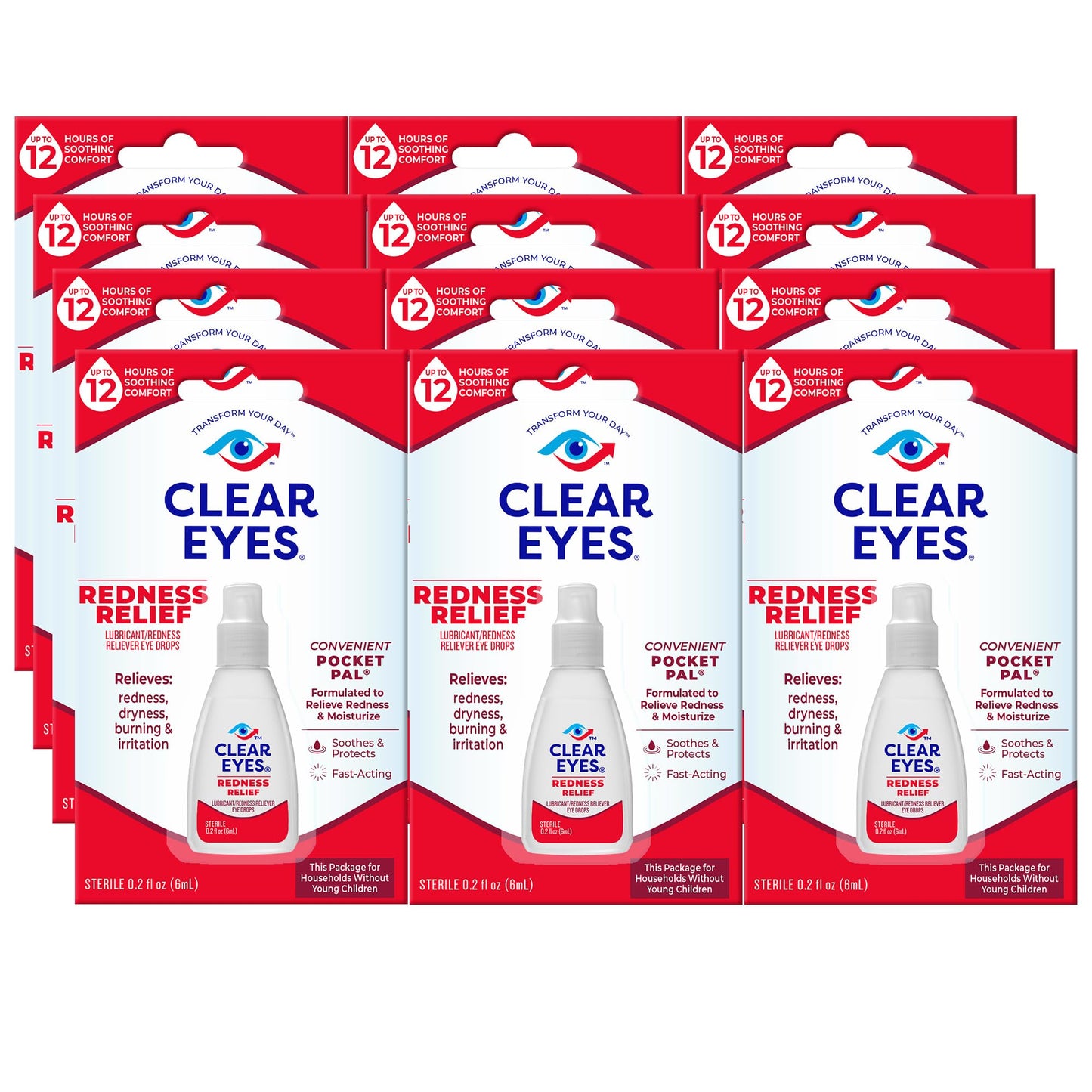 Clear Eyes 0.2oz 12/bx
