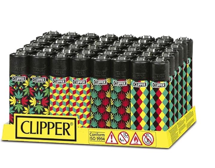 Clipper Leaves lighters 48/tray