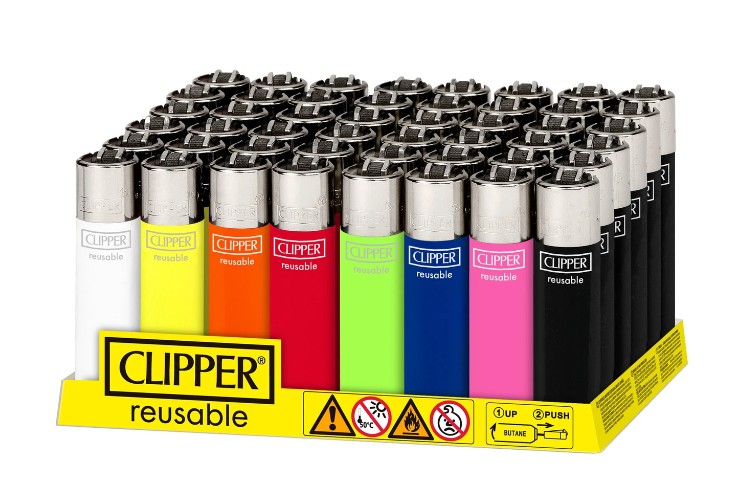Clipper Mini Classic lighters 48/tray