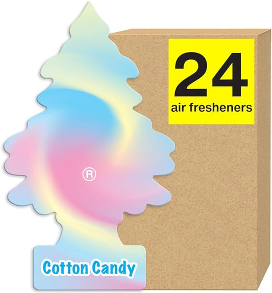 Little Tree Air Freshener Cotton Candy 24bx