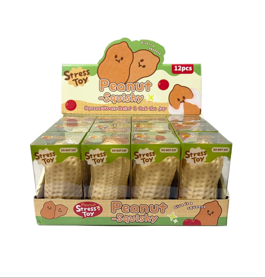 Squishy Crunchy Nut Vent Toy 12/bx