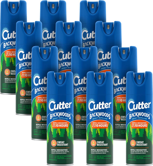 wholesale Cutter Backwoods Insect Repellent 6oz 12bx