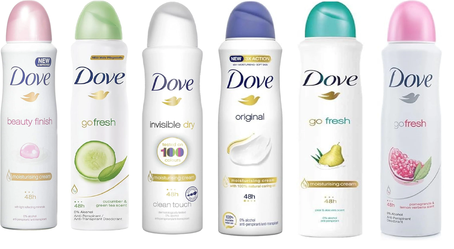Dove Women Deodorant Spray 12/bx