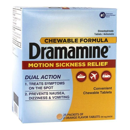 Dramamine 25-2pk
