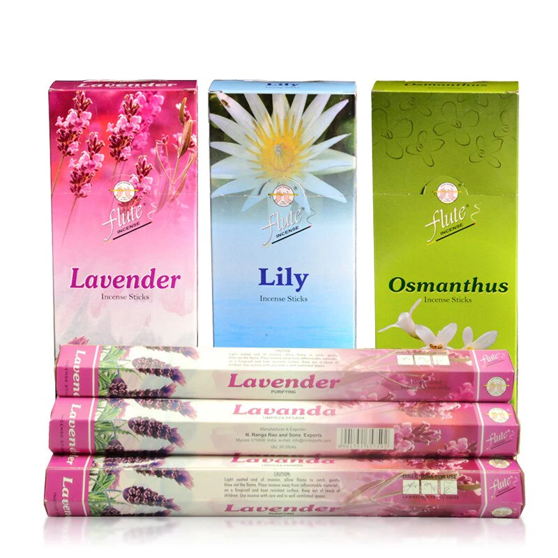 Flute Incense Assorted 25bx