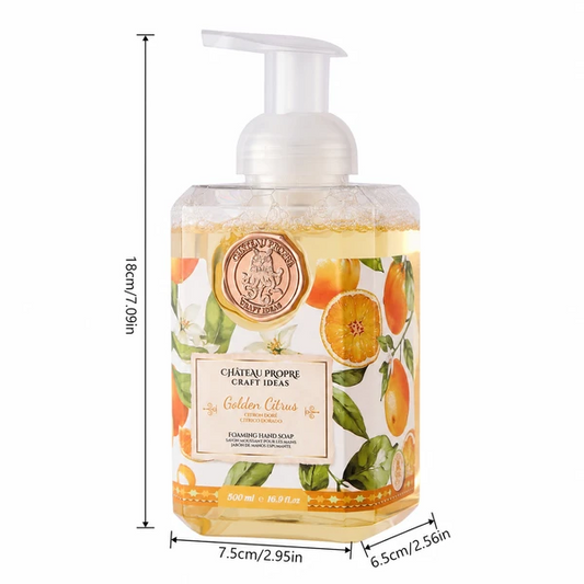 Chateau Propre Foaming Hand Soap 16.9 fl oz – Golden Citrus 12/bx
