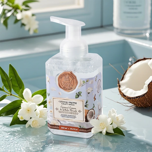 Chateau Propre Foaming Hand Soap 16.9 fl oz – Coconut Cream & White Florals 12/bx