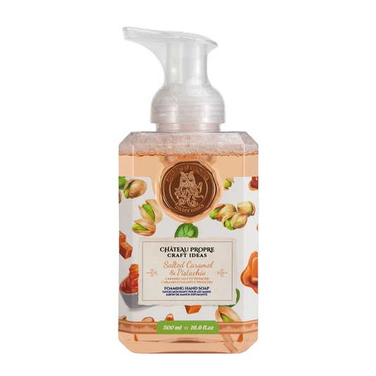 Chateau Propre Foaming Hand Soap 16.9 fl oz – Salted Caramel & Pistachio 12/bx