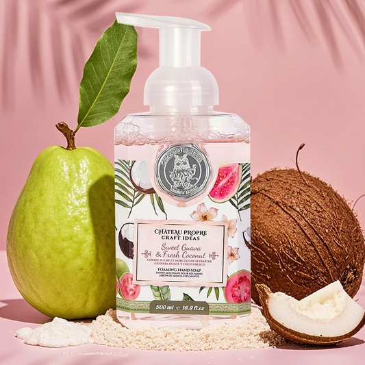 Chateau Propre Foaming Hand Soap 16.9 fl oz – Sweet Guava & Fresh Coconut 12/bx